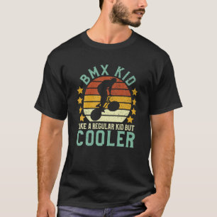 BMX Kid Funny BMX Trick Freestyle Bike Rider Gift T-Shirt