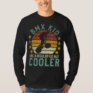 BMX Kid Funny BMX Trick Freestyle Bike Rider Gift T-Shirt