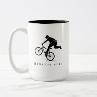 BMX Memento Mori Stoic Extreme Sports Silhouette