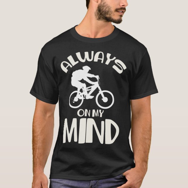BMX Mind Street Bicycle Motocross Stunts BMX Bike T-Shirt (Front)