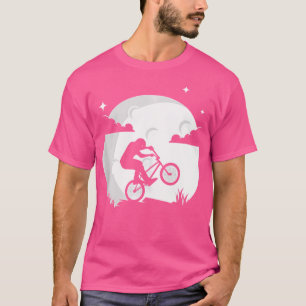 Bmx Moon Bmx Bicicle Biker T-Shirt