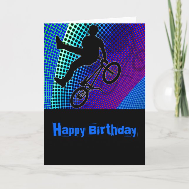 BMX on Fractal Movie Marquee Card (Front)