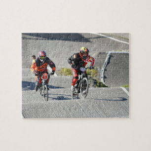 Bmx Race Action Cyclists Rad Bundesliga Bike Jigsaw Puzzle