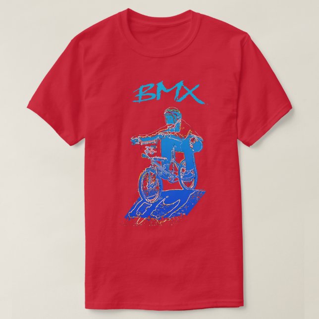 BMX race old school T-Shirt (Design Front)