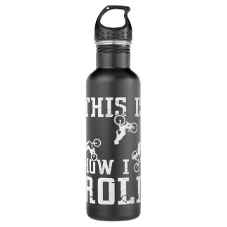 BMX Racing Cyclocross Race Cycling Lovers Cool Bik 710 Ml Water Bottle