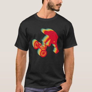 BMX Rider Bike Bicycle Stunt Racing Extreme Outdo T-Shirt