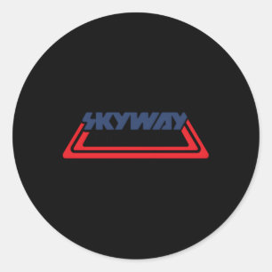 Bmx Skyway Tuff Wheels Classic Round Sticker