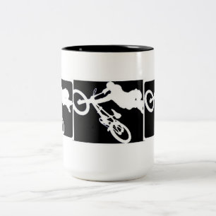 BMX SPORTS Two-Tone COFFEE MUG