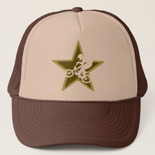 BMX Star Trucker Hat (Front)
