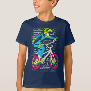 Bmx T-Shirt - Bmx Bike - Bmx Shirt Graffiti