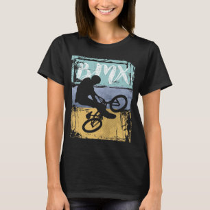 BMX Tee - Vintage Retro BMX Bike Rider