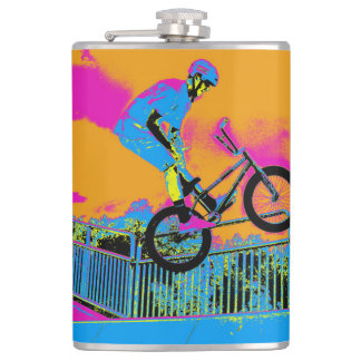 BMX Trickster - BMX Trick Bike Hip Flask
