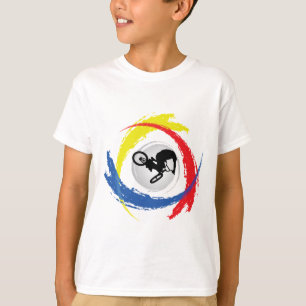 BMX Tricolor Emblem T-Shirt