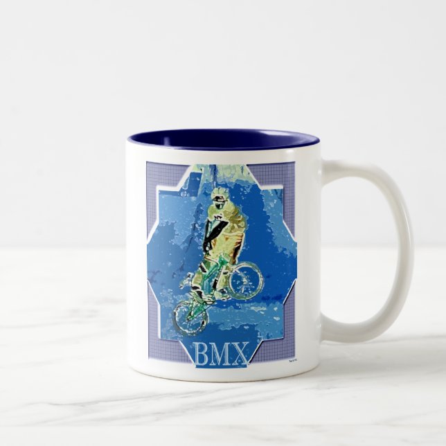 BMX  Two-Tone COFFEE MUG (Right)