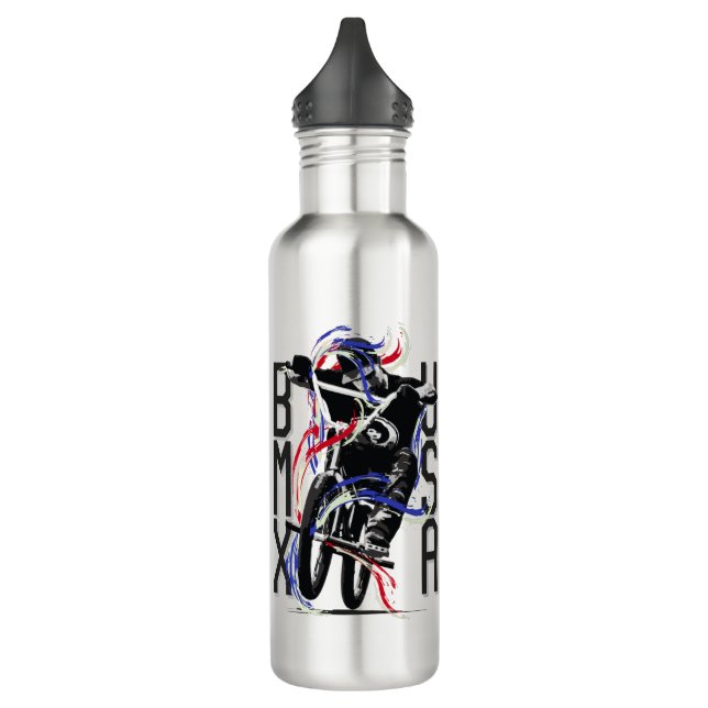 BMX USA America 710 Ml Water Bottle (Left)