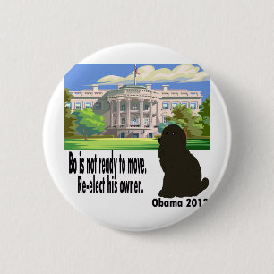 Bo Is Not Ready to Move 6 Cm Round Badge