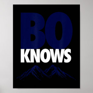 Bo Knows Denver Tee - Bo Knows Merch Poster