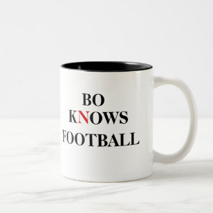 BO KNOWS FOOTBALL MUG