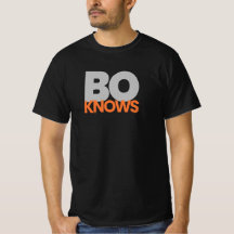 BO Knows Shirt, BO Knows T Shirt
