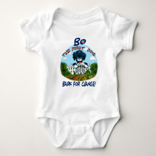 Bo Obama "Bark for Change!" Baby Bodysuit