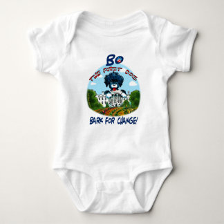 Bo Obama "Bark for Change!" Baby Bodysuit