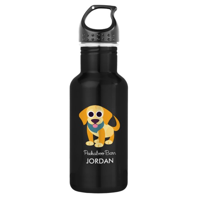 Bo the Dog 532 Ml Water Bottle (Front)
