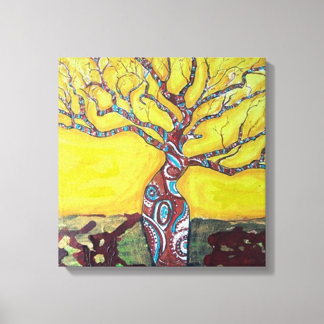 Boab Bright Canvas Print (Front)