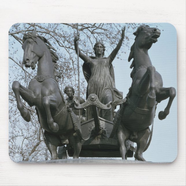 Boadicea, 1850s (bronze) (see also 33580) mouse mat (Front)