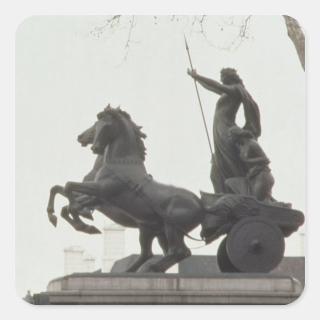 Boadicea, 1902 square sticker (Front)
