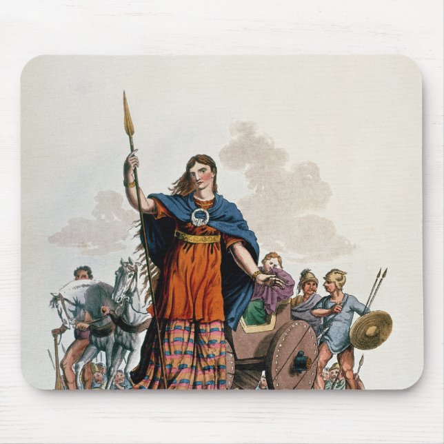 Boadicea, Queen of the Iceni Mouse Mat (Front)