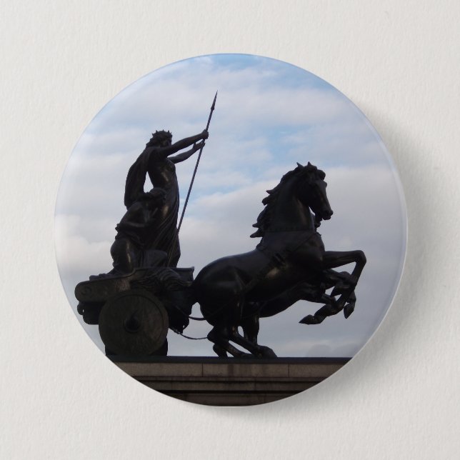 Boadicea Statue Badge (Front)