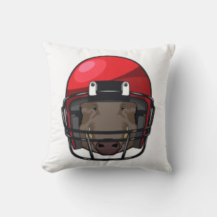 Boar at Football Sports Cushion