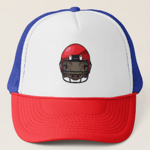 Boar at Football Sports Trucker Hat
