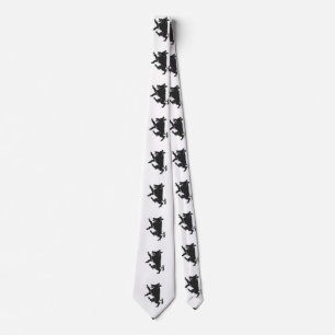 Boar  Dancing heraldry  silhouette Tie
