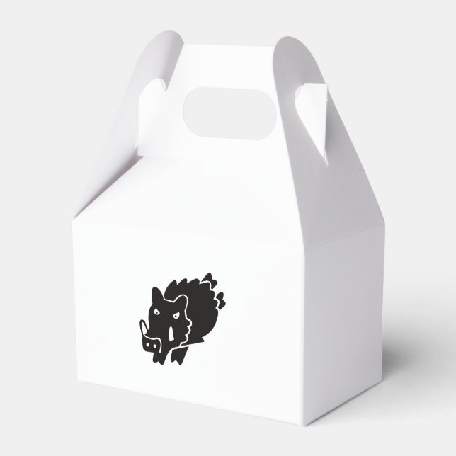Boar Favour Box (Front Side)