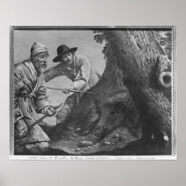 Boar hunt poster (Front)