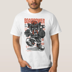 boar power funny animal T-Shirt