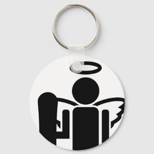 board angel. key ring