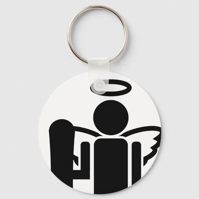 board angel. key ring (Front)