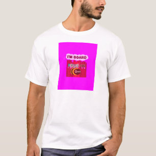 Board Bee Art Print T-Shirt