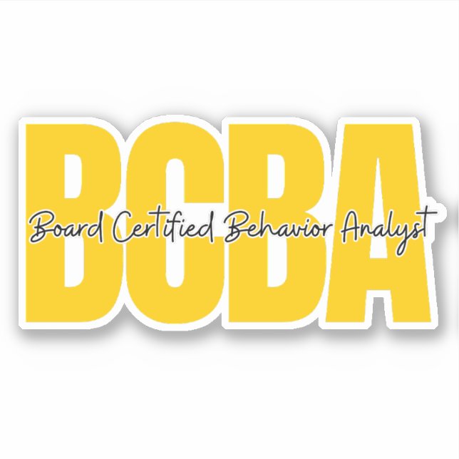 Board Certified Behaviour Analyst  (Front)