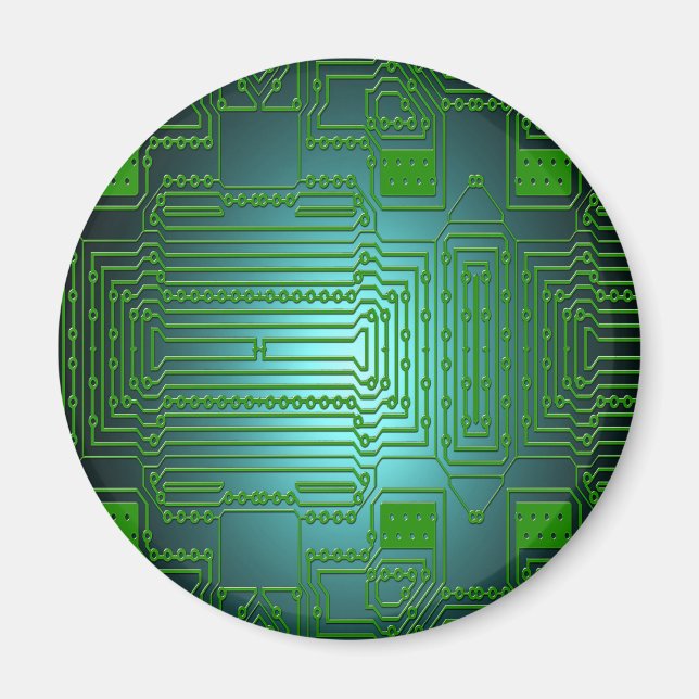 board conductors circuits magnet (Front)