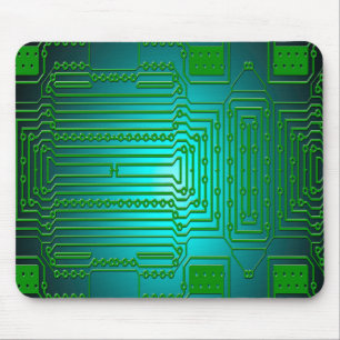 board conductors circuits mouse mat