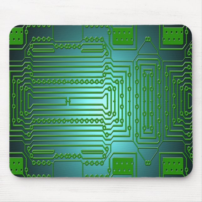 board conductors circuits mouse mat (Front)