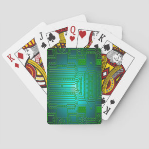 board conductors circuits playing cards