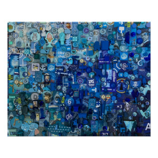 Board Game Components Poster