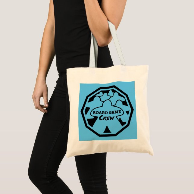 Board Game Crew Black Frame Basic Tote Bag (Front (Product))