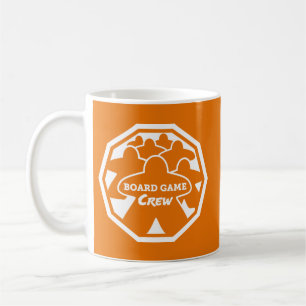 Board Game Crew White Frame Mug