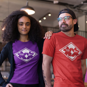 Board Game Duo White Frame Womens Shirt