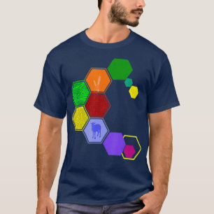 Board game farming resource tiles - Board game T-Shirt